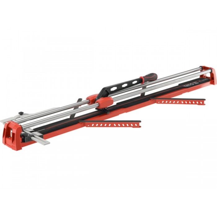 Плиткоріз ручний YATO з 2 напрямними, L= 120cм, різець Ø= 22x6x6 мм, макс. товщина- 14мм, кут- 0-45°