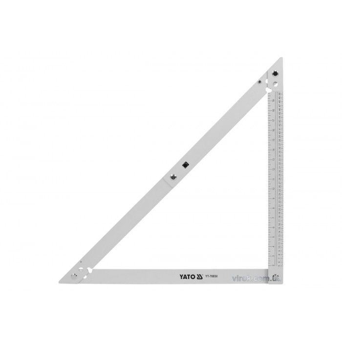 Кутник алюмінієвий, для будівельних робіт, складаний YATO, 600 х 840 х 600 мм [6/24]