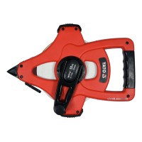 Рулетка геодезична скловолоконна YATO : L= 50 м x 15 мм, ручне змотування [10]