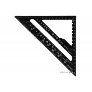 Кутник теслярський алюмінієвий YATO 180 мм [8/64]