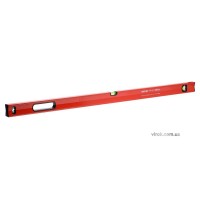 Рівень алюмінієвий з магнітом YATO : L= 120 см. 2 капсули, 1 ручка [10/20/340]