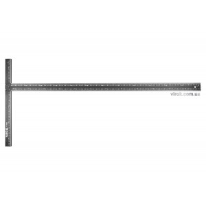 Кутник алюмінієвий Т-подібний YATO : 50 х 122 см, для розкрою г/к плит [10]