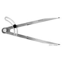 Циркуль розмічальний YATO : L= 200 мм з фіксатором [50]