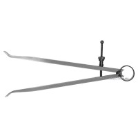 Кронциркуль для внутрішніх вимірів YATO : l= 200 мм, з гвинтовим фіксатором і на пружині [25/50]