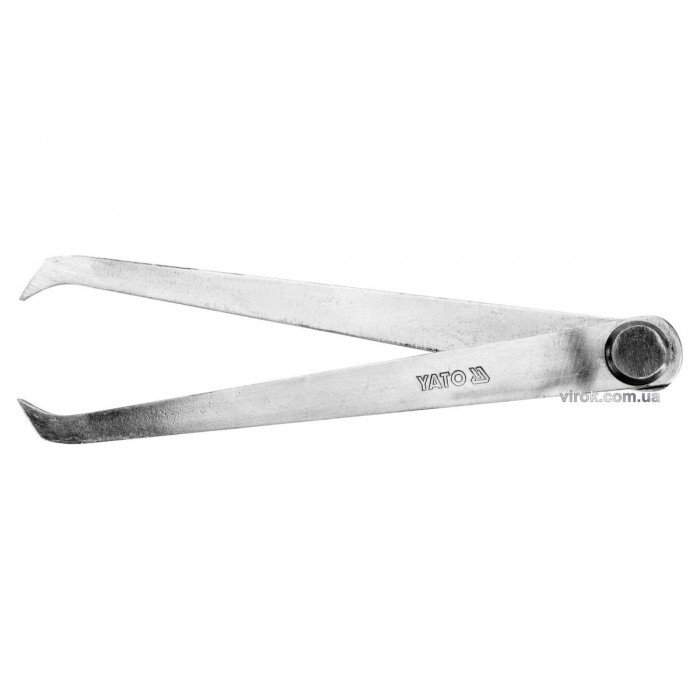 Кронциркуль для внутрішніх вимірів YATO; l= 150 мм, з гвинтовим фіксатором(DW)