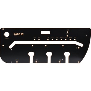 Шаблон для сполучень кухонних стільниць YATO, 1000х 390х 53 мм, макс. відстань- 700 мм [5]