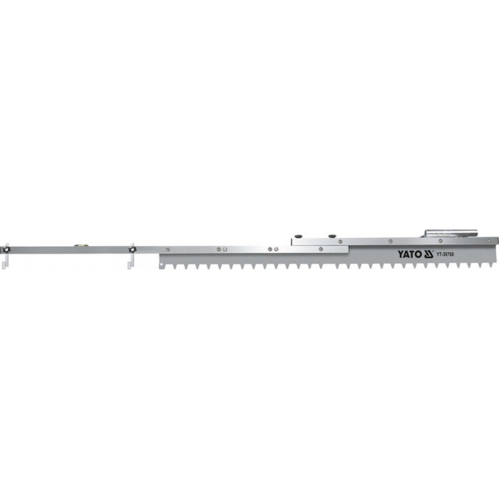 Рейка-правило зубчата YATO, з регуляцією в діапаз. 109-150 см(DW)