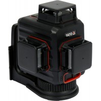 Нівелір лазерний самонівелюючий YATO : 12 променів, точність- ±3 мм/ 10 м, верт./гориз. промені [12]