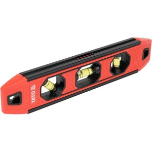 Рівень "TORPEDO" з алюмінієвим корпусом YATO: L= 230 мм. 3 капсули, магніт [45]