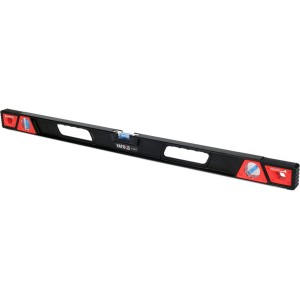 Рівень ударостійкий з магнітами YATO: L= 80 см. 3 капсули в алюмінієвому корпусі, 2 ручки [20]