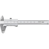 Штангенциркуль YATO : L= 70 мм, точність ± 0,05 мм [10]
