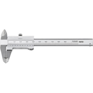 Штангенциркуль YATO : L= 70 мм, точність ± 0,05 мм [10]