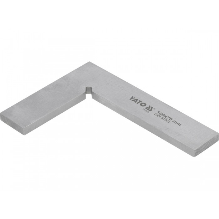 Кутник слюсарний 90° YATO 100 х 70 мм [100]