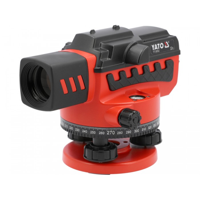 Нівелір оптичний авто-налаш YATO об'єктив Ø= 38мм, кратніс- 32Х, раді дії- 0,5-50 м, точніс- 1мм/30м