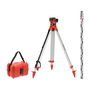 Нівелір опт авто-налаш. з штатив і рейко YATO об'єкт Ø= 38мм, крат- 32Х радіу- 0,5-50м точн- 1мм/30м