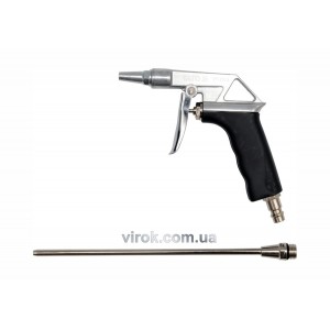 Пістолет пневматичний продувальний YATO з подовженим соплом, 1/4", 0.8 MPa [20/40]