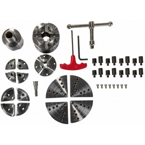 Токарний патрон 4-х кулачковий JET по дереву CK-2.75Z/S1 70 мм (комплект)