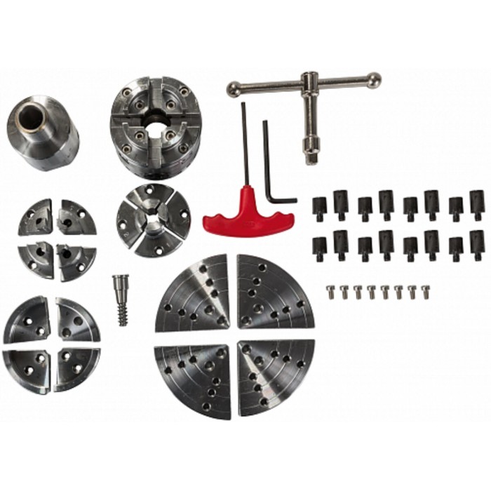 Токарний патрон 4-х кулачковий JET по дереву CK-2.75Z/S1 70 мм (комплект)