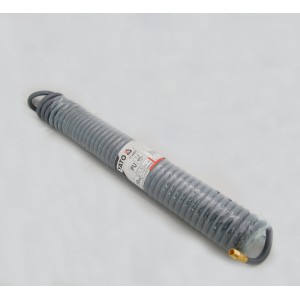 Шланг пневмат.спіральний поліурет.YATO з різьбовим з'єднанням (для ОККО);Ø= 8/12мм,тиск≤12 Bar,l=10м