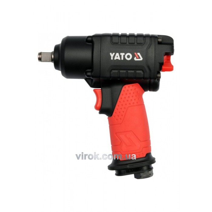 Гайковерт ударний пневматичний YATO : квадрат 1/2", F=570 Nm [10]