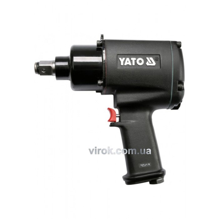 Гайковерт ударний пневматичний YATO : квадрат 3/4", F=1300 Nm [4]