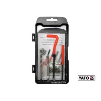 Набір для ремонту різьби YATO : М5 x 0.8 мм, HSS 4241/4341, 30 шт [20/40]