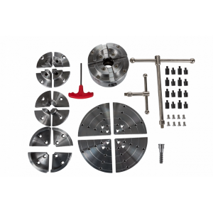 Токарний патрон 4-х кулачковий JET по дереву CK-4.5Z/S1 114 мм (набір)