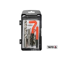 Набір для ремонту різьби YATO : М10 x 1.5 мм, HSS 4241/4341, 30 шт [20/40]