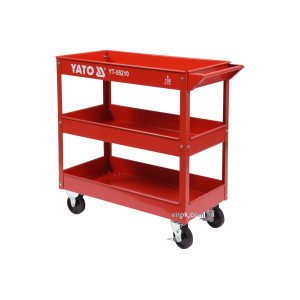 Візок майстерний YATO 3-рівневий на 4 колесах для макс. навантаж.- 130 кг [1]