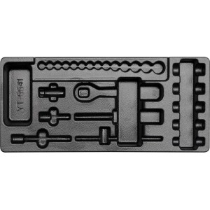 Вклад до інструментальної шафи пустий YATO, для торцевих головок з ключами YT-5541 [5/30]