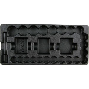 Вклад до інструментальної шафи пустий YATO, для торцевих головок ударних [5/30]