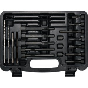 Набір інструментів для демонтажу свічок розжарювання в двигунах YATO : HSS, 22 шт [10]