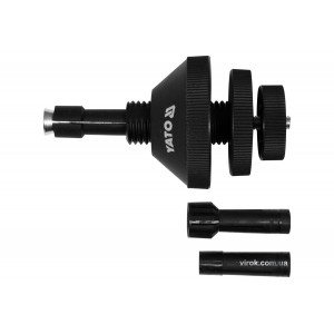 Пристрій для центрування дисків зчеплення YATO Ø=15-28 мм, з 3 регулювальними втулками [12/24]