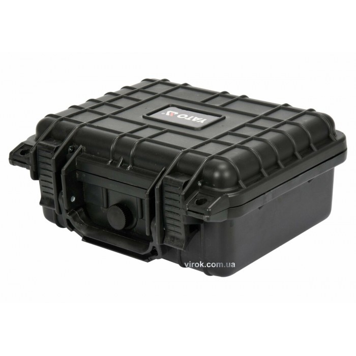 Ящик для інструменту герметичний, ударостійкий YATO 270х 246х 124 мм з поліпропілену [8/96]