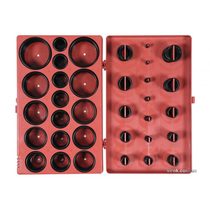 Набір гумових прокладок YATO : Ø=3- 50 мм, 419 шт [5/20/420]