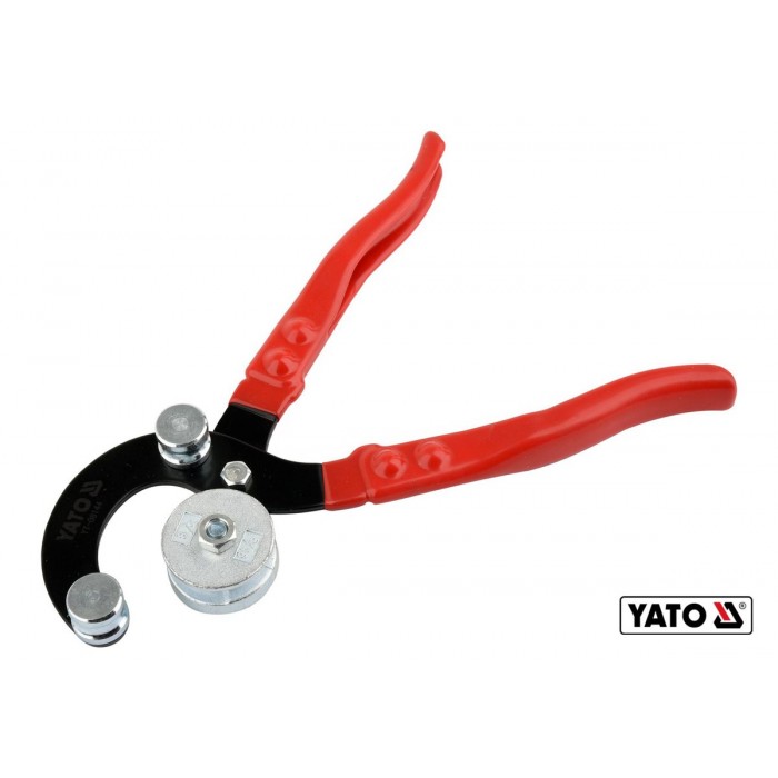 Згинач металевих прутів YATO : Ø4.75-10 мм, під кут ≤ 90°, l= 255 мм [6/24]