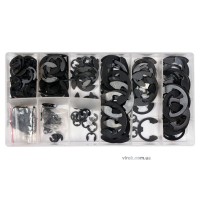 Стопорні півкільця типу "Є" YATO різних розмірів наб. 300 шт [25]