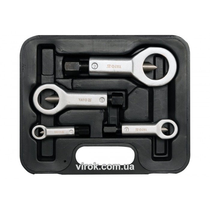 Гайкозривачі YATO М 9-27 мм, компл, 4 шт. [10]