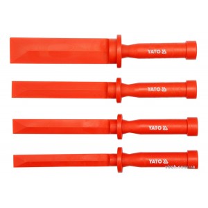 Скребки пластикові YATO : L= 265 мм, кпл. 4 шт. [6/36]