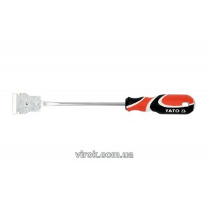 Скребок YATO для скла, 39х200мм [6/72]