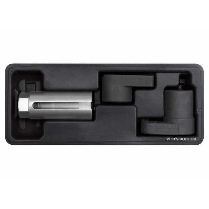 Ключ торцевий з внутрішним багатогранником для лямбда-зонду YATO : l=22 мм, 3 шт [20]