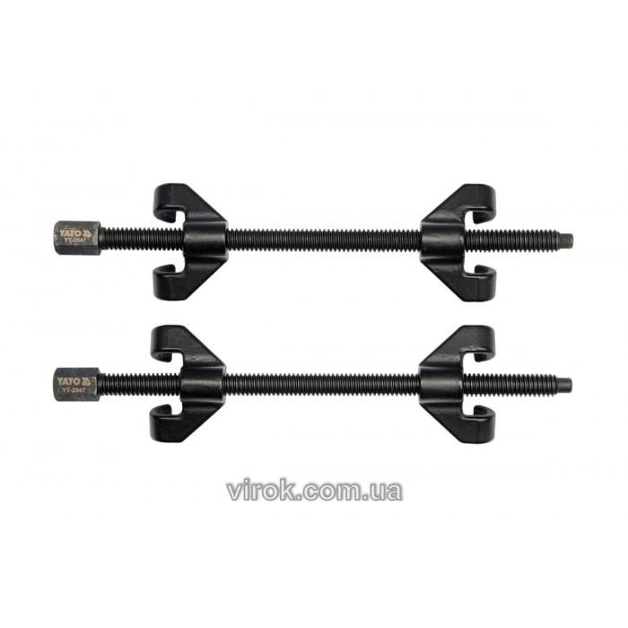 Знімач пружин YATO для амортизаторів 82х355мм 2пр [8/320]