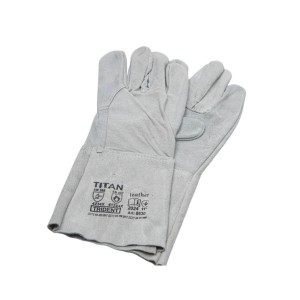 Рукавиці термостійкі для зварювальних робіт cірі, розмір 10