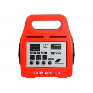 Зарядний прилад YATO : 6/12 V, 8 А, 5-200 Ah(DW)