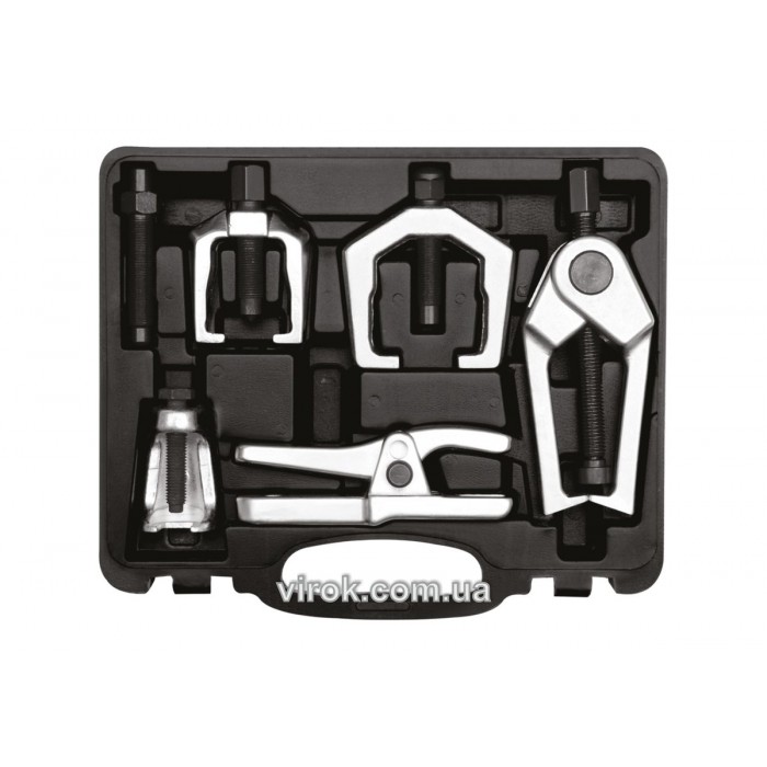 Знімач кермових тяг і кульових опор автомобіля YATO в компл. 6 елем. [5/90]