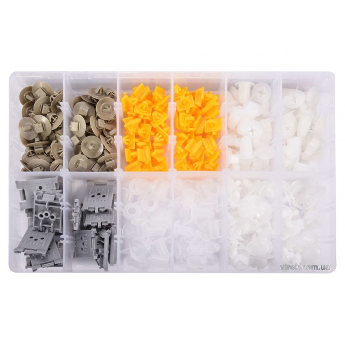 Шпинки для автосалоної обшивки RENAULT YATO, різні, 6 типорозмірів, 300 шт. [20]