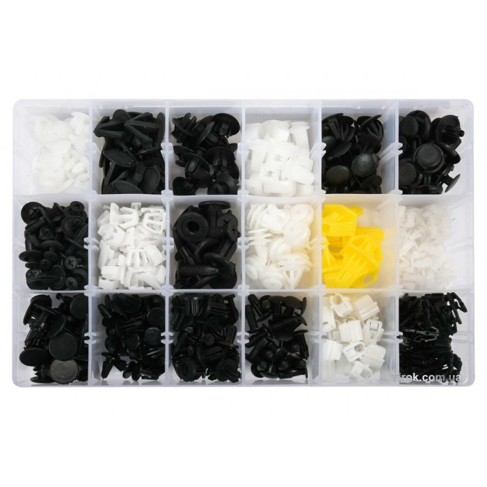 Шпинки для автосалоної обшивки HONDA YATO, різні, 18 типорозмірів, 418 шт. [20]