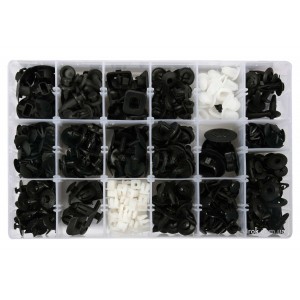 Шпинки для автосалоної обшивки NISSAN YATO, різні, 18 типорозмірів, 418 шт. [20/320]