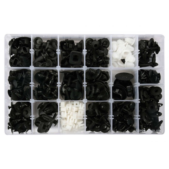 Шпинки для автосалоної обшивки NISSAN YATO, різні, 18 типорозмірів, 418 шт. [20/320]