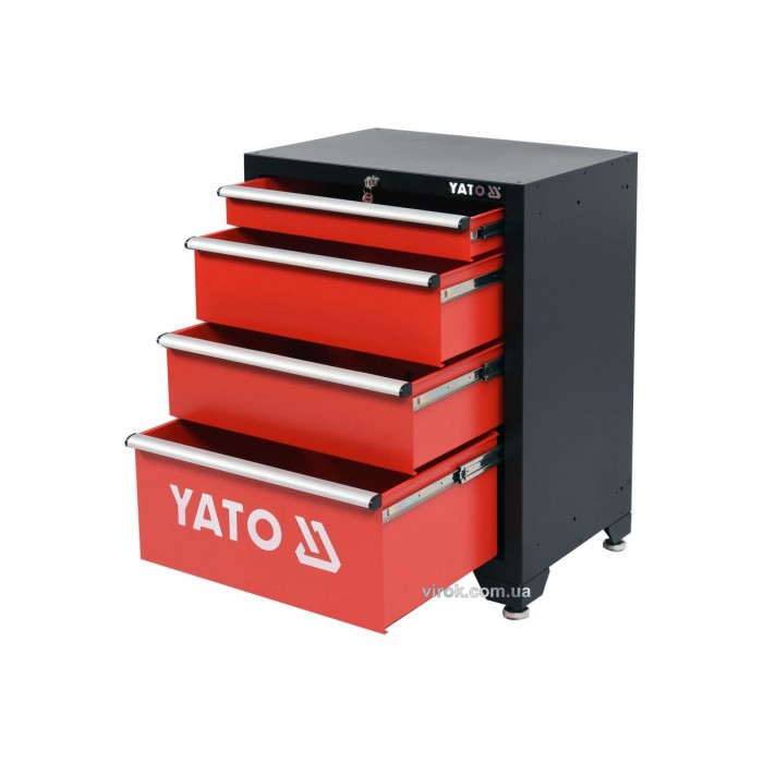 Шафа для майстерні YATO : 4 шуфляди, 660 x 457 x 863 мм [1]
